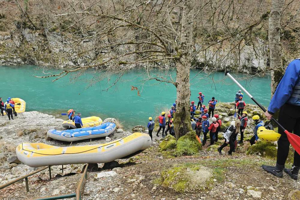 Otvorena rafting sezona na Tari, Rusi prvi gosti