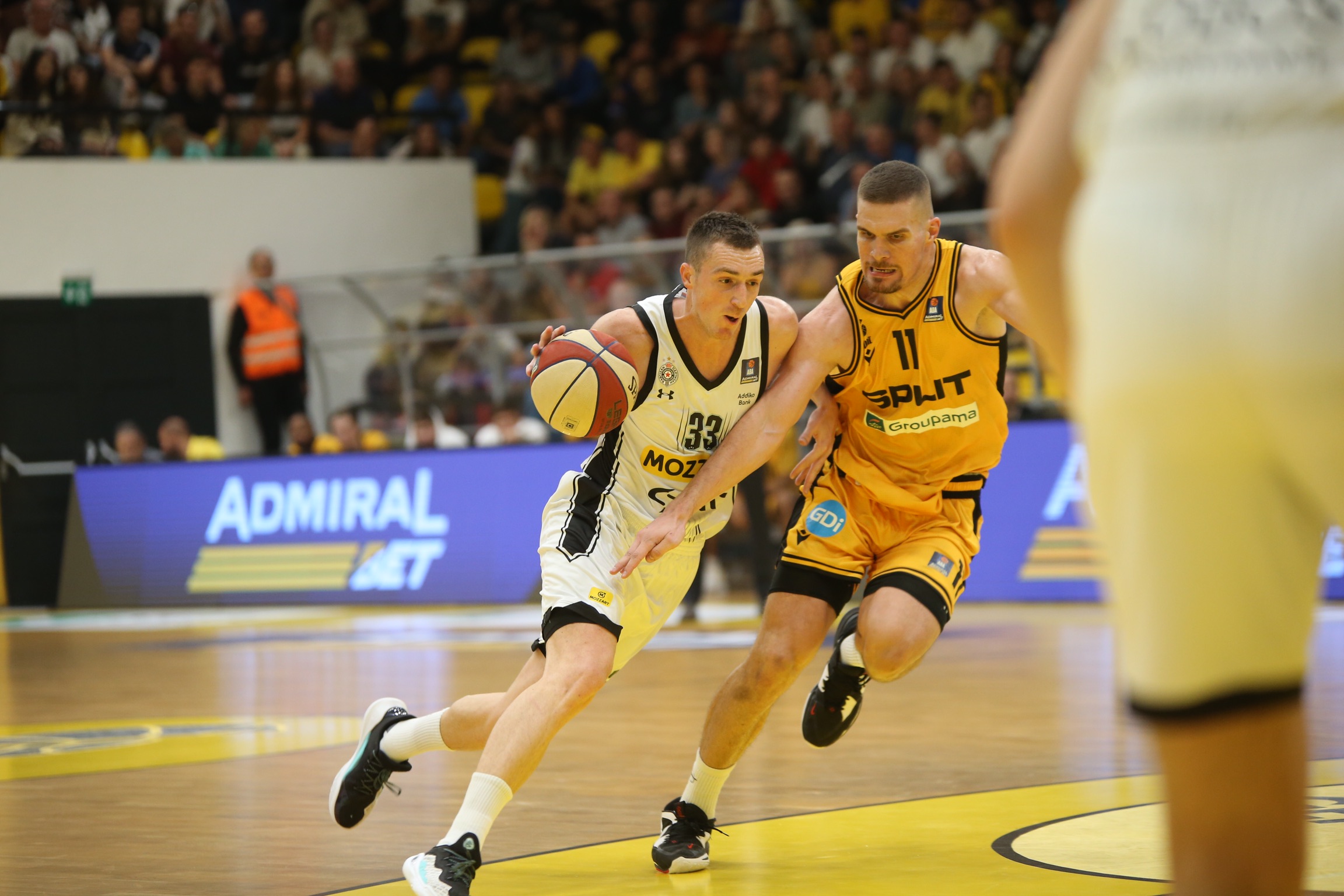 Klasik u Areni: Partizan nikada nije izgubio od Splita u ABA ligi