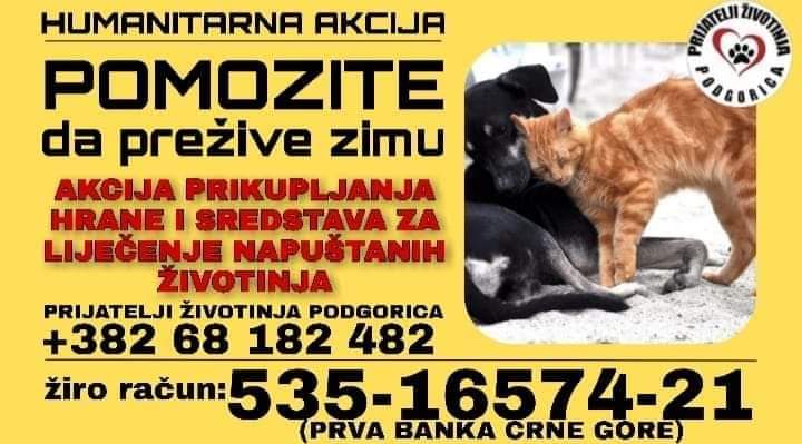 I dalje traje humanitarna akcija “Pomozite da prežive zimu“