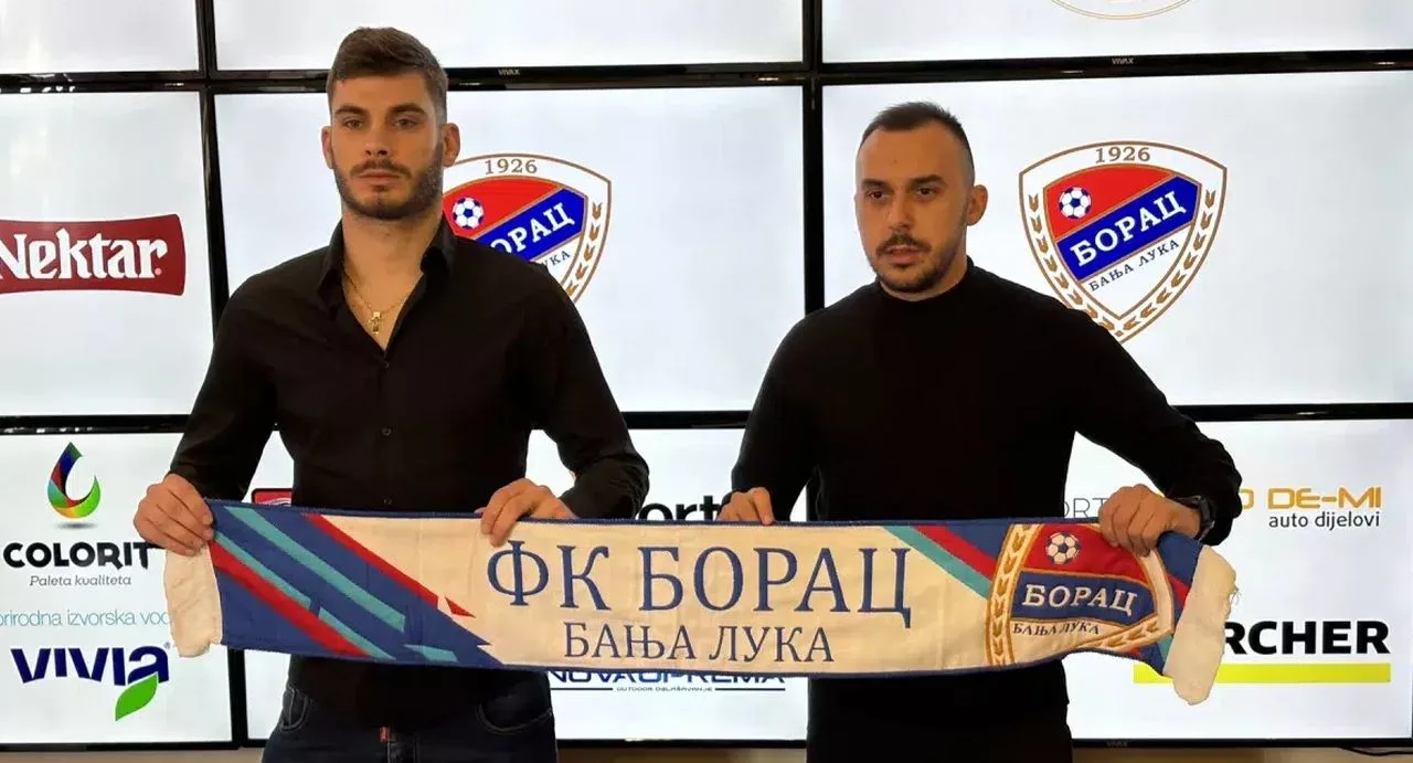 Crnogorski fudbaler potpisao za Borac iz Banja Luke