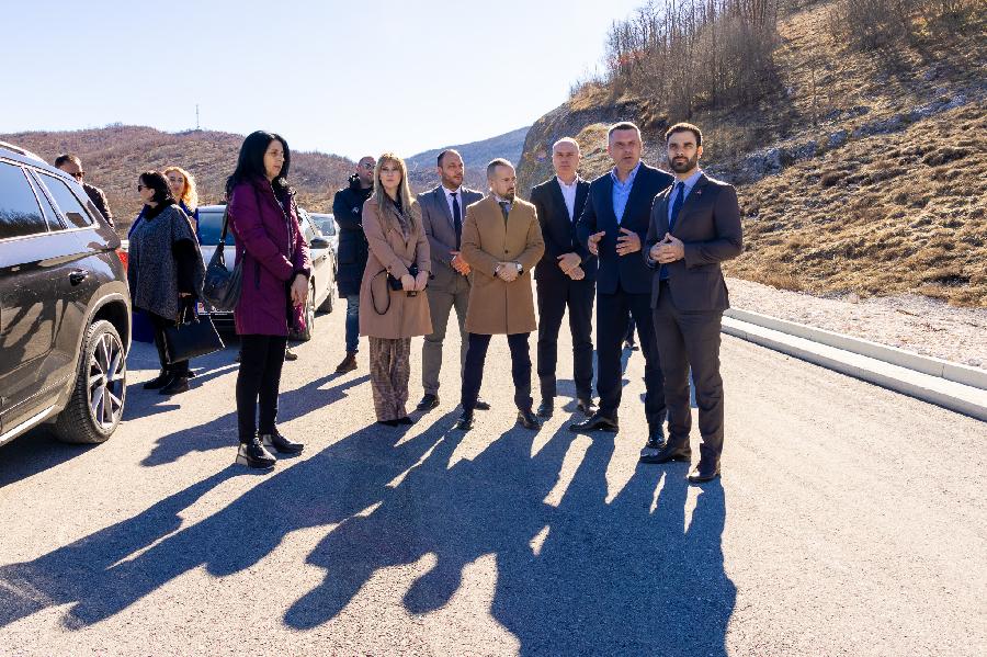 Ministar Radulović najavio da će put Cetinje – Čevo biti otvoren u maju