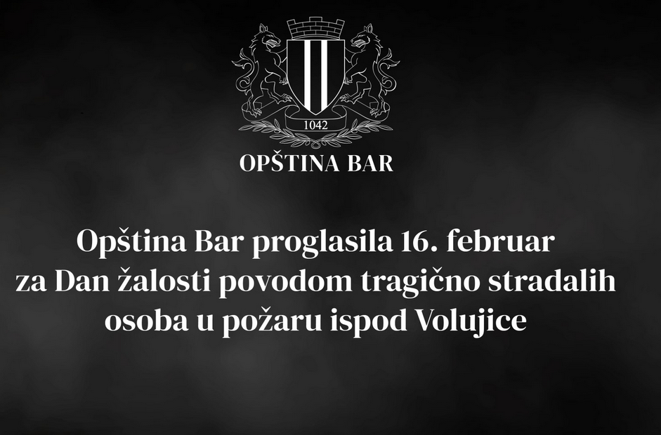 Dan žalosti u Baru