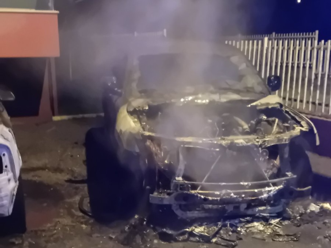 U Beranama zapaljen automobil (FOTO)