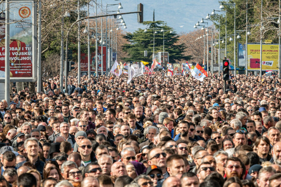 Sjutra Svetosimeonovska litija u Podgorici (VIDEO)