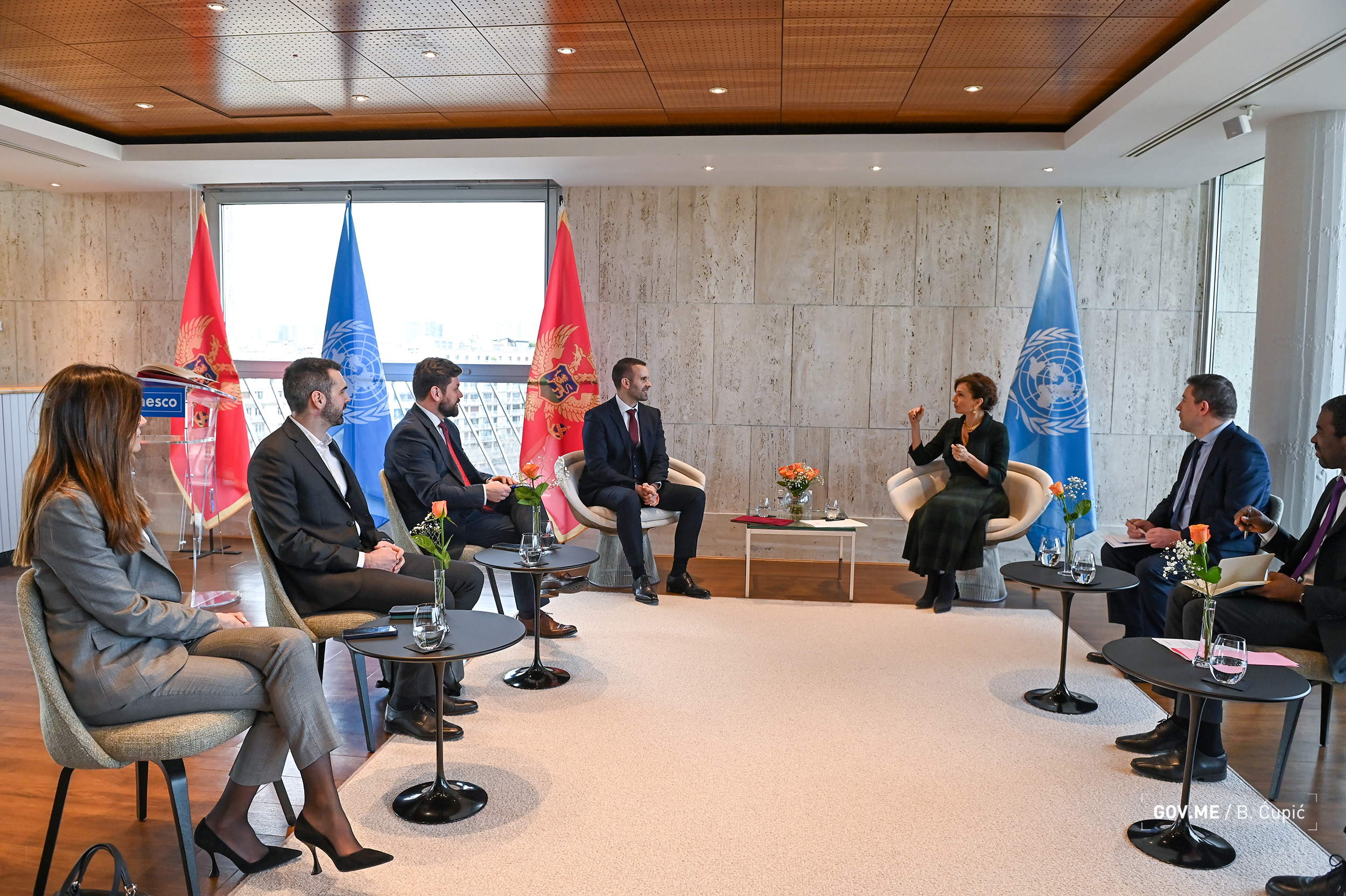 Spajić i Azule: Crna Gora ostaje posvećena promociji vrijednosti i standarda UNESCO-a