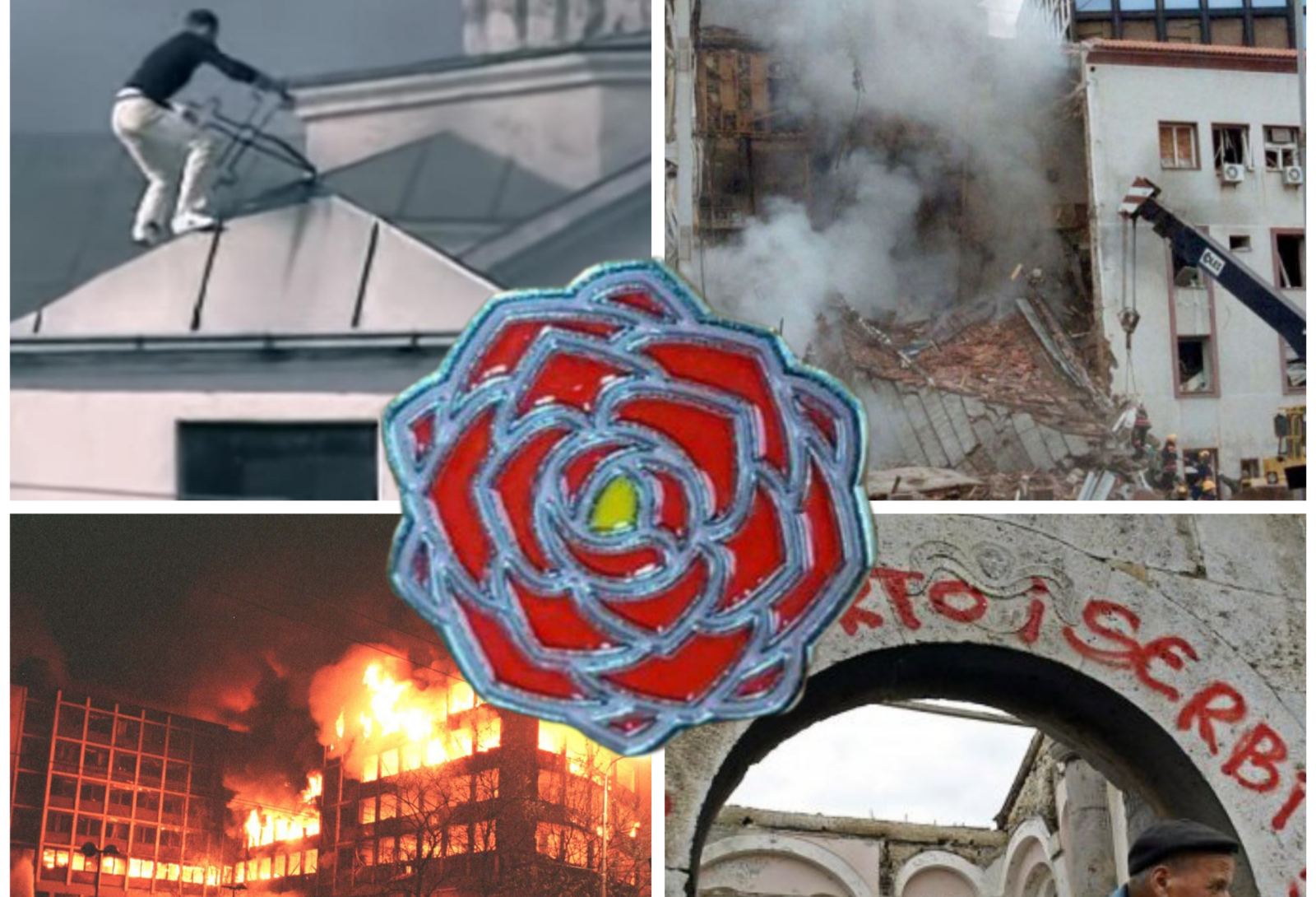Akcija SPC i NVO Pandurica: Martovsko sjećanje na 25 godina NATO bombardovanja i 20 godina Pogroma uz značku Božura kojim se pomaže djeci sa Kosmeta!