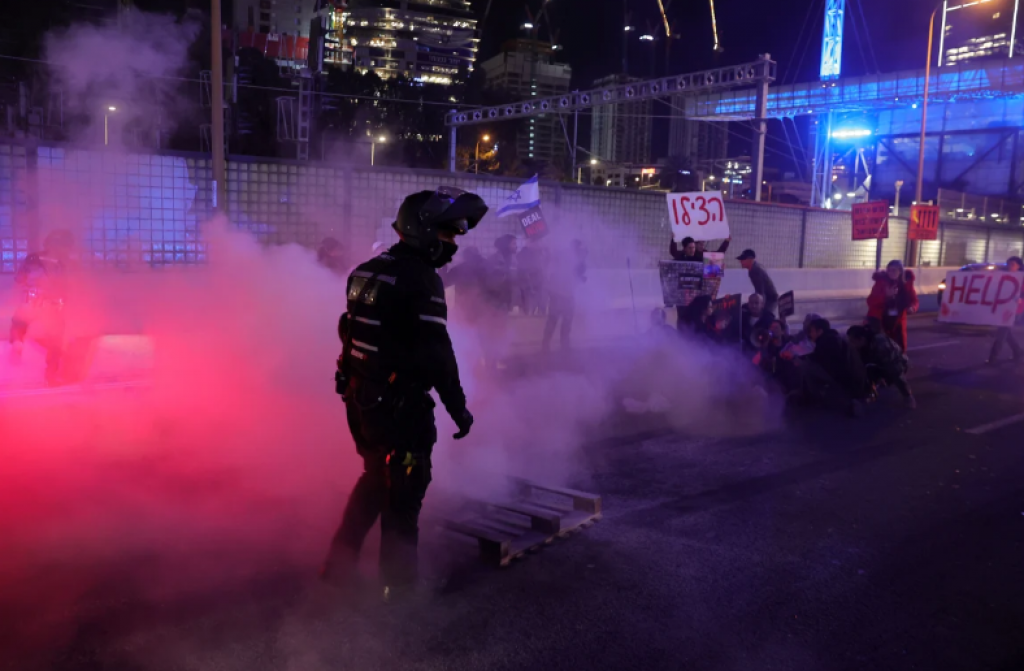 Izrael: Protesti protiv Netanjahua širom zemlje, sukobi sa policijom