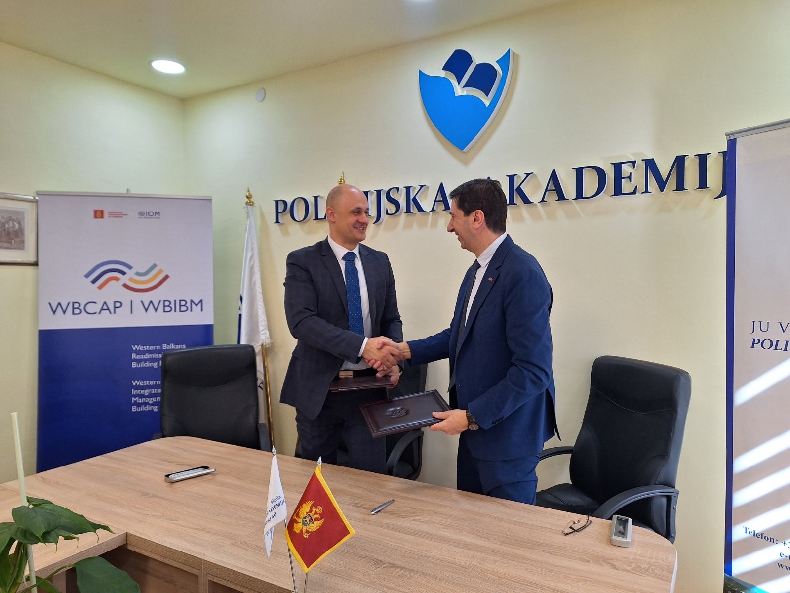 IOM donacija Policijskoj akademiji: Vrijedna podrška za jačanje bezbjednosti