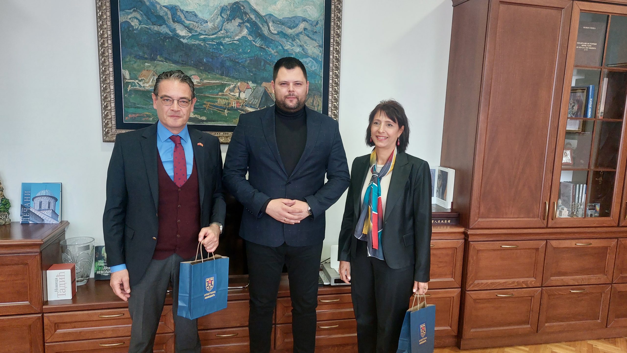 Kovačević ugostio ambasadora Turske i koordinatorku agencije TIKA