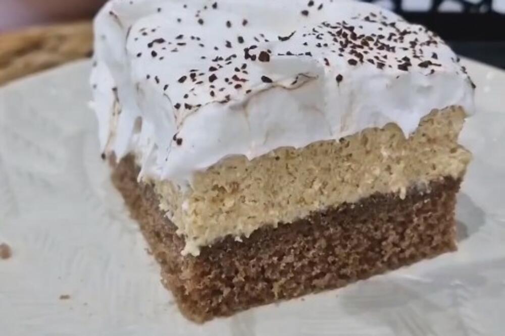 Poslastica za vikend: Kocka sa mljevenim keksom
