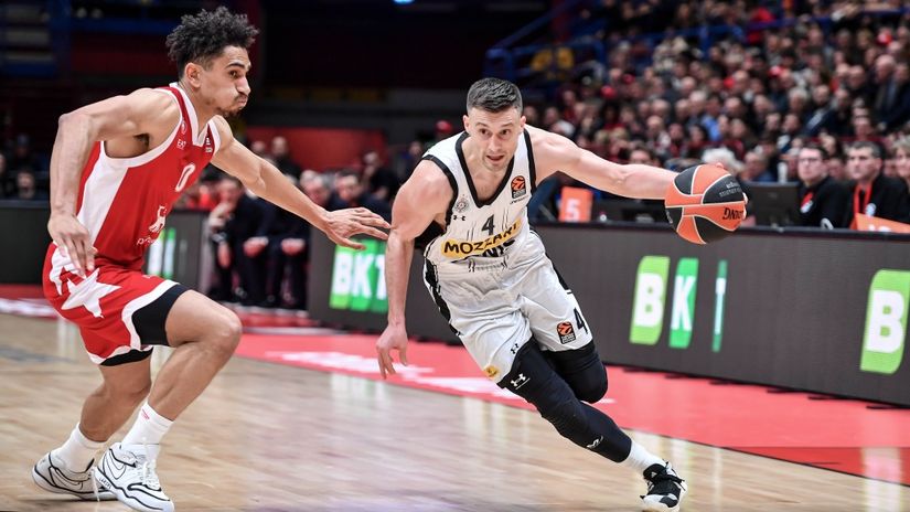 Evroliga: Bivši košarkaš Zvezde srušio Partizan