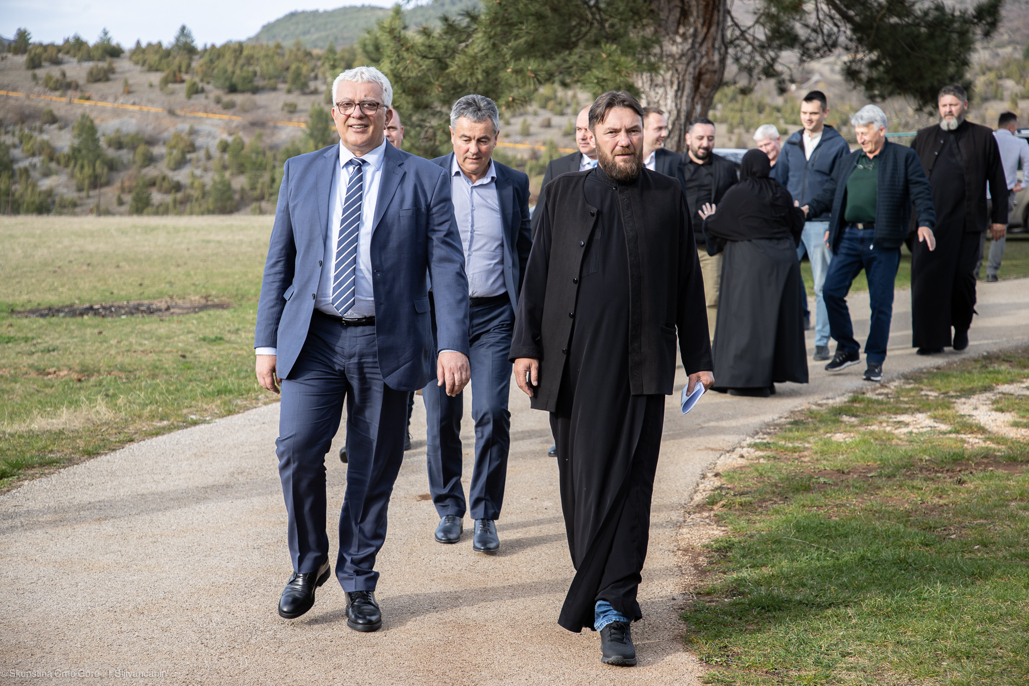 Mandić posjetio manastir Dubočica i domaćinstva u Pljevljima (VIDEO)