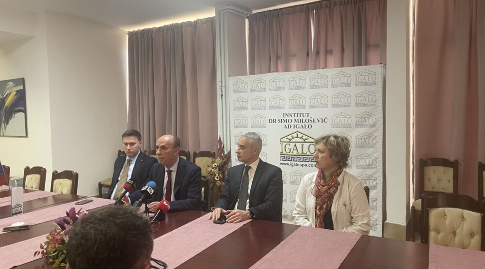 Šimun i Pavićević boravili u Institutu Simo Milošević
