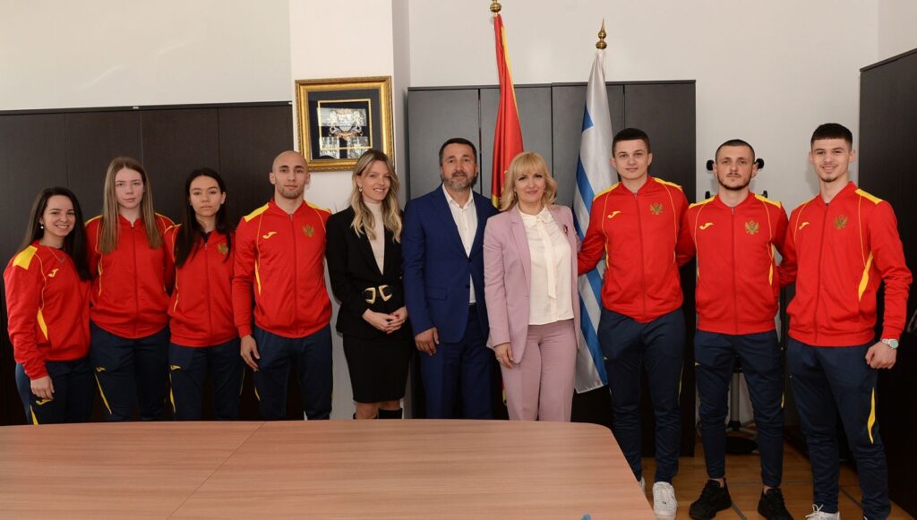 Borovinić Bojović organizovala prijem za karatiste: Sportisti treba da su uvijek u centru našeg interesovanja
