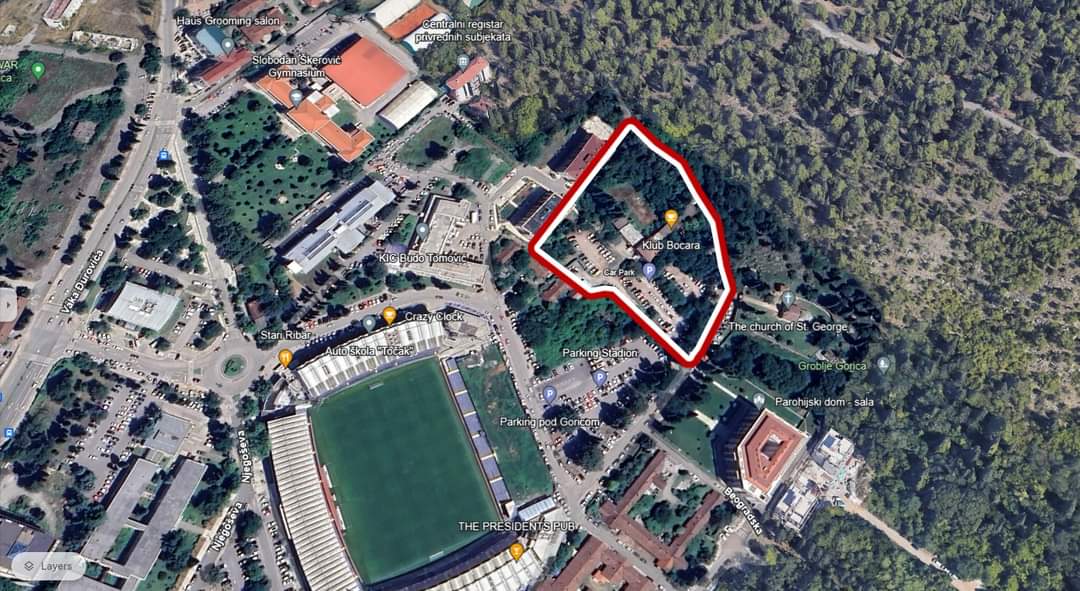 Rakčević pisao ministarstvu: Zabranite gradnju na parcelama u podnožju brda Gorica