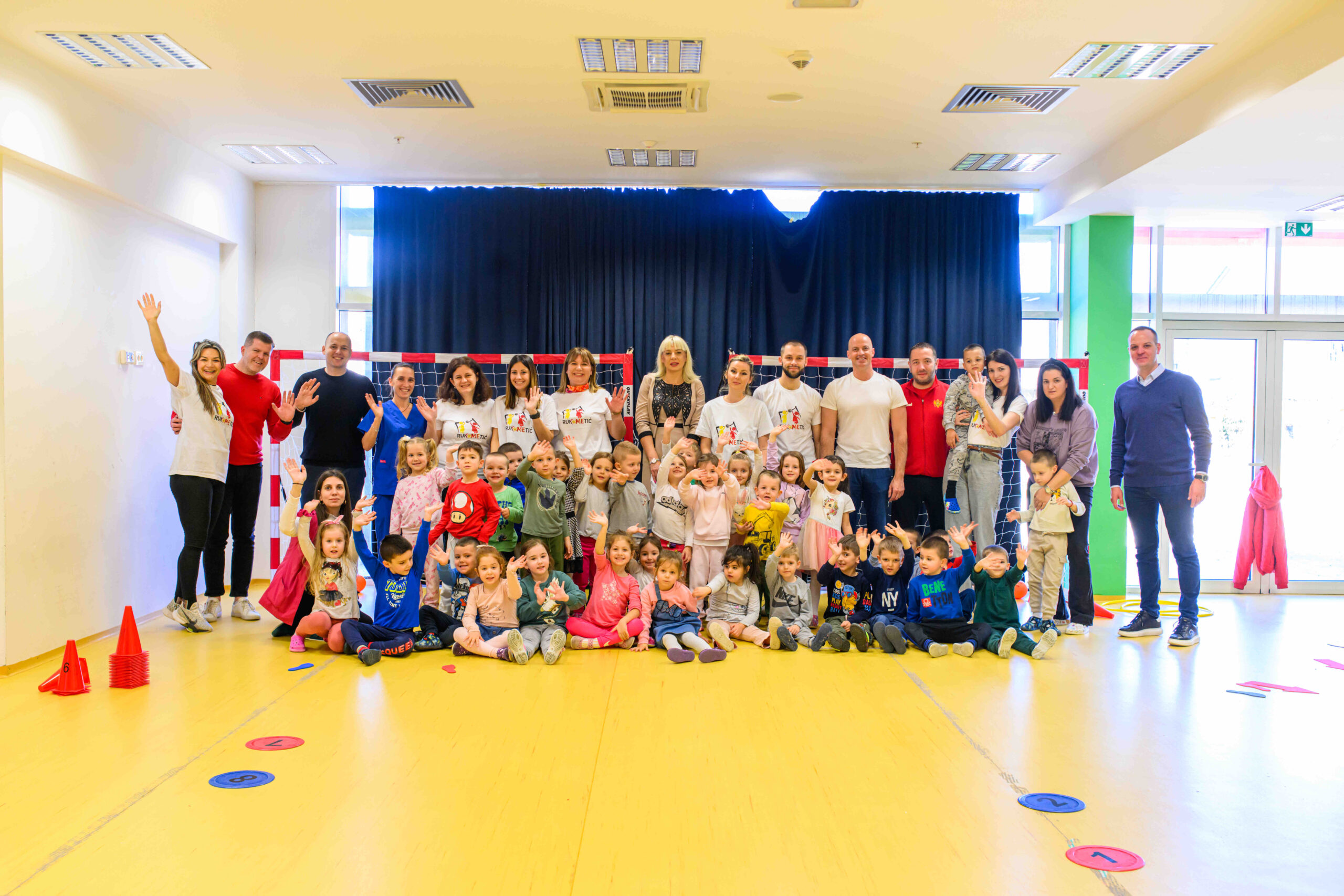 Počela je realizacija projekta „Razvoj rukometa u vrtićima“