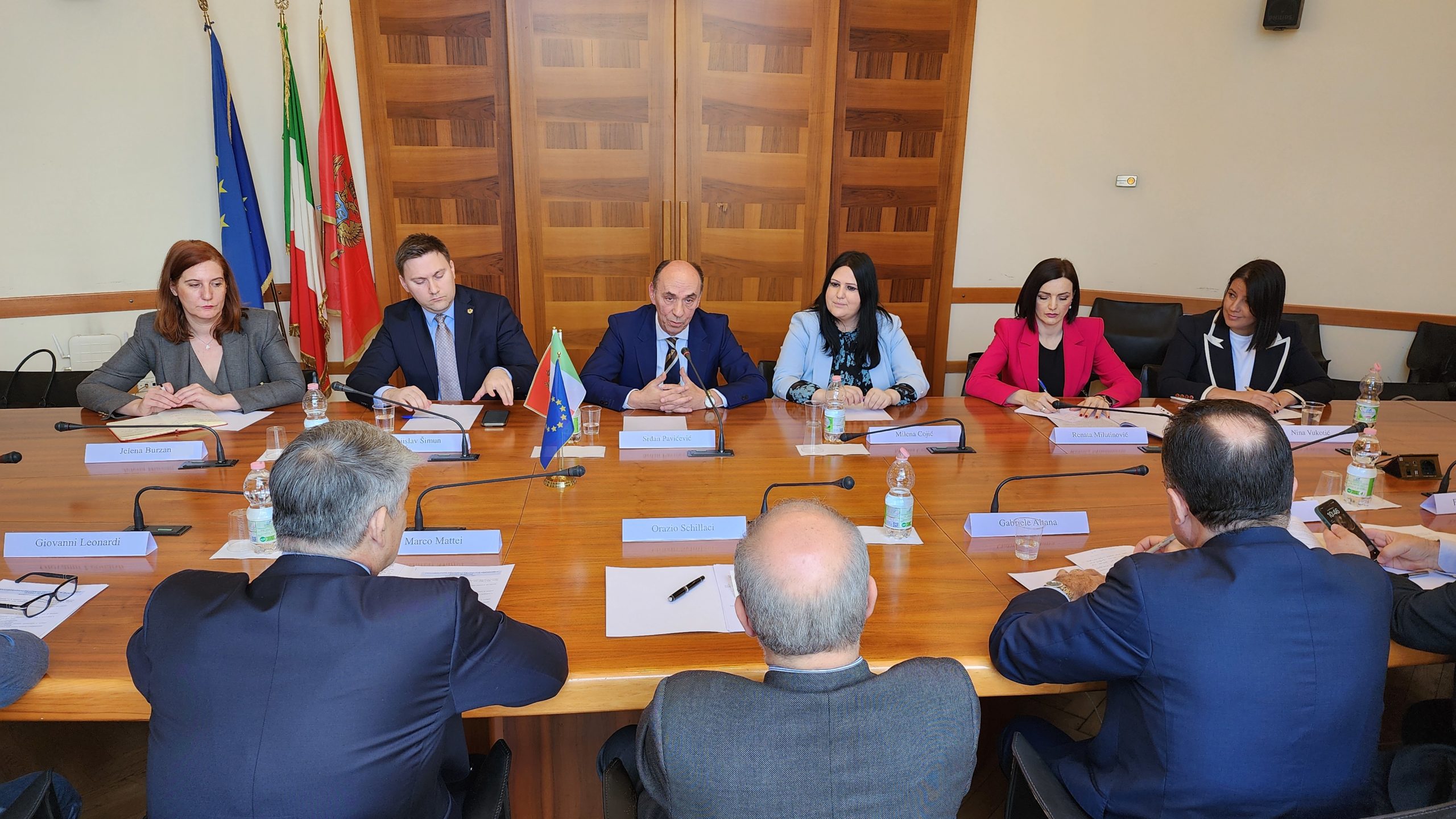 Pavićević i Šimun u radnoj posjeti Italiji: Sastali se sa ministrom zdravlja Skilaćijem