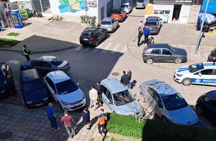 Bar: Lančani sudar, bez povrijeđenih