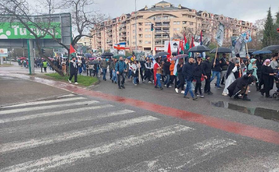 Podgorica: Održan skup podrške Palestini