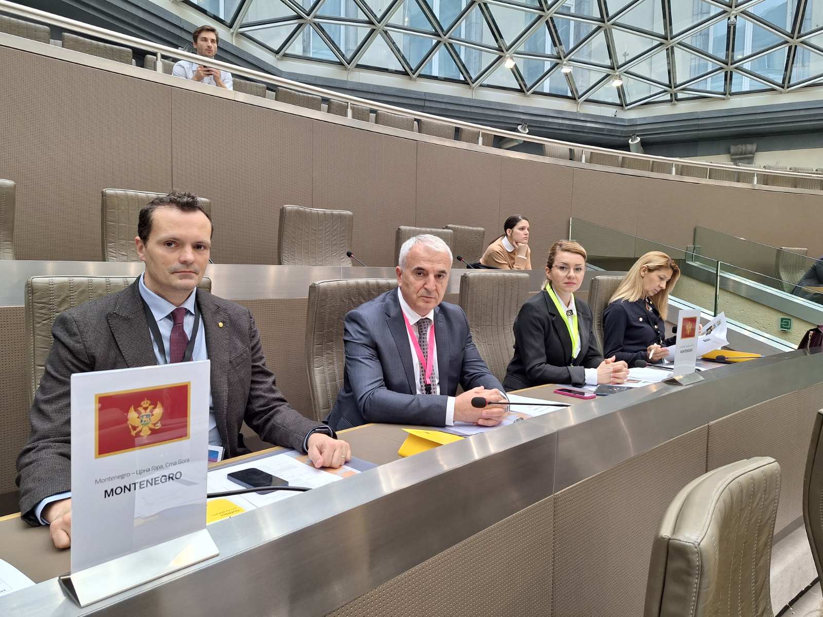 Đurović, Božović i ambasador Leković u Briselu na interparlamentarnoj konferenciji o cirkularnoj Ekonomiji