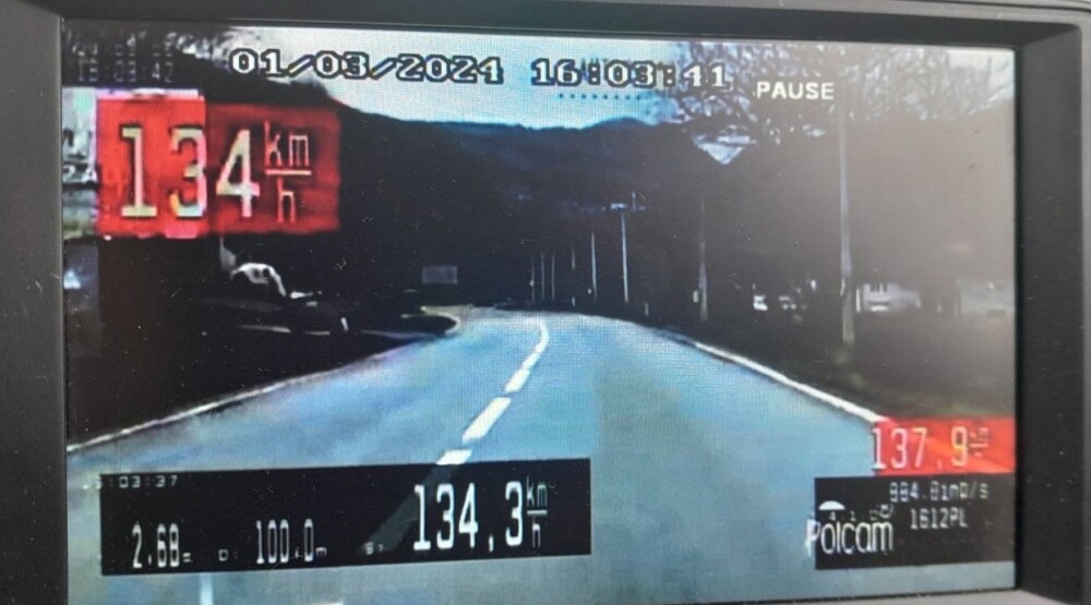 Uhapšen Francuz: Vozio autoputem 202 km/h