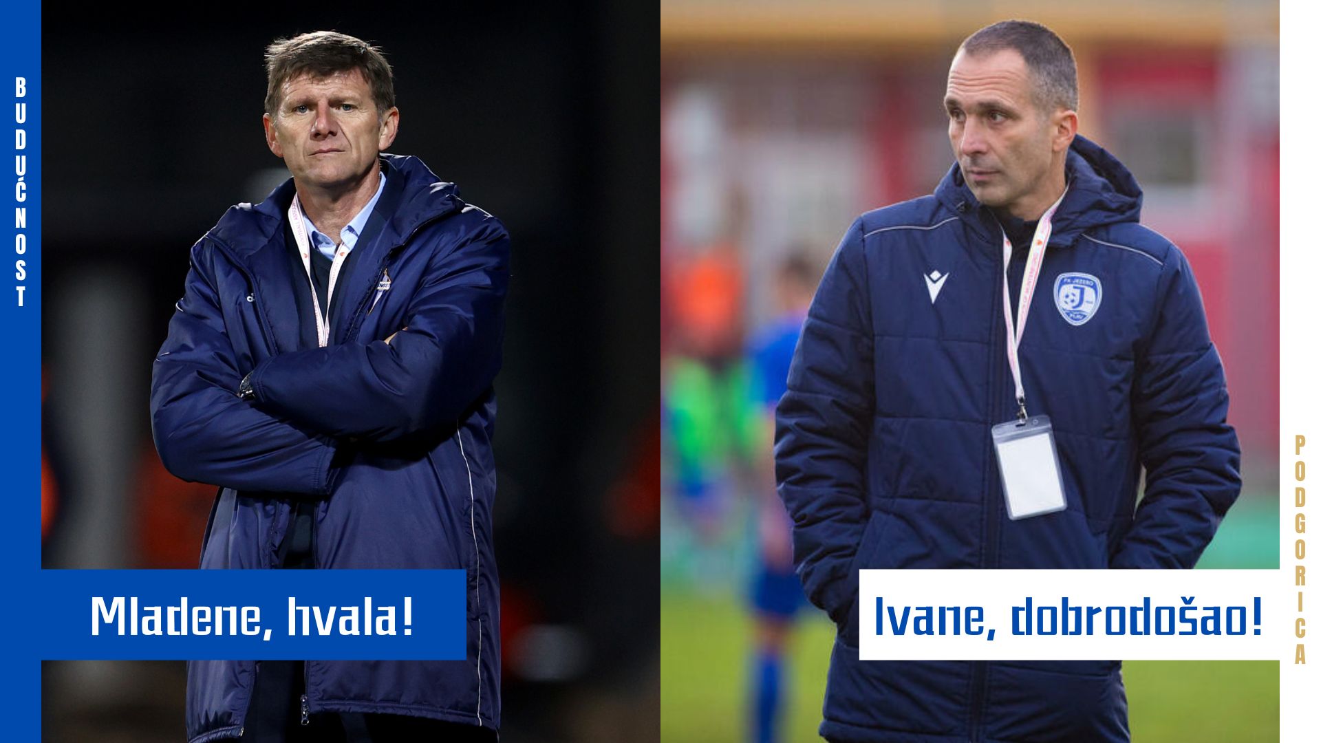 Brnović novi trener plavo-bijelih