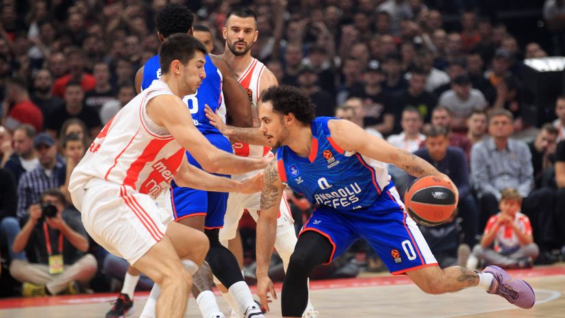 Zvezdin poraz od 45 razlike eliminisao i Partizan