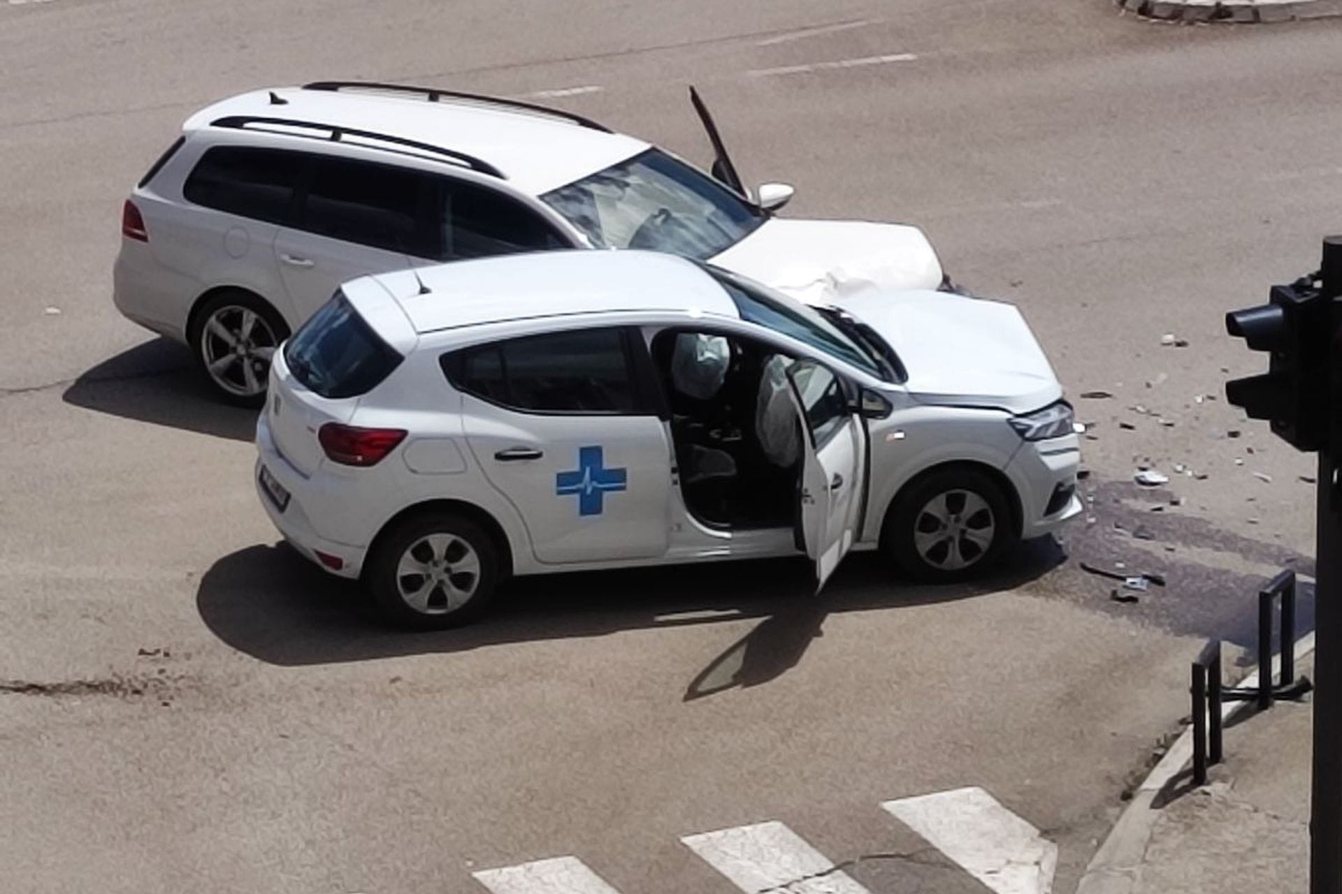 Podgorica: Sudarila se dva vozila kod ‘Palade’