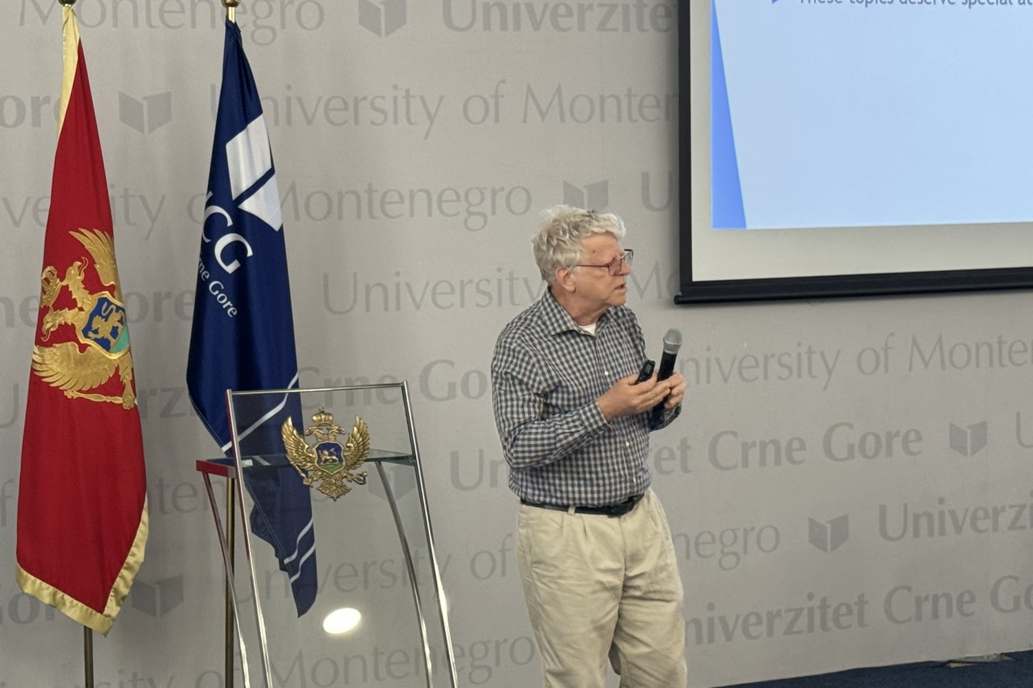 Avi Mendelson održao predavanje na UCG: Veliki jezički modeli kao ChatGpt nose prednosti, ali i rizike