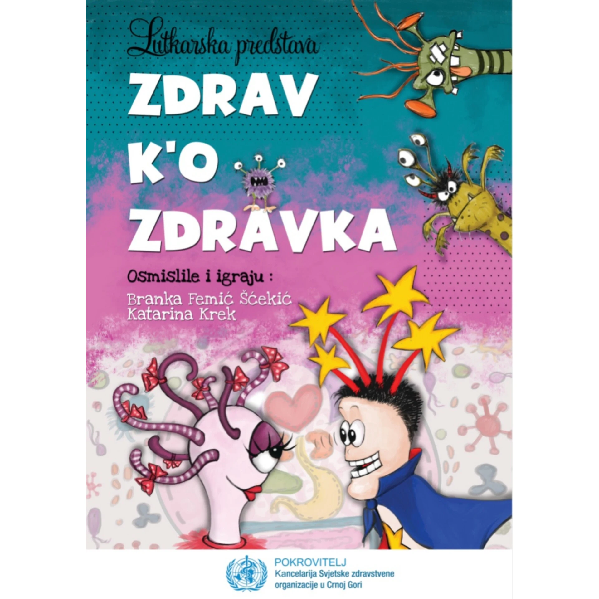 Predstava „Zdrav k’o Zdravka“ u Centru za kulturu Cetinja