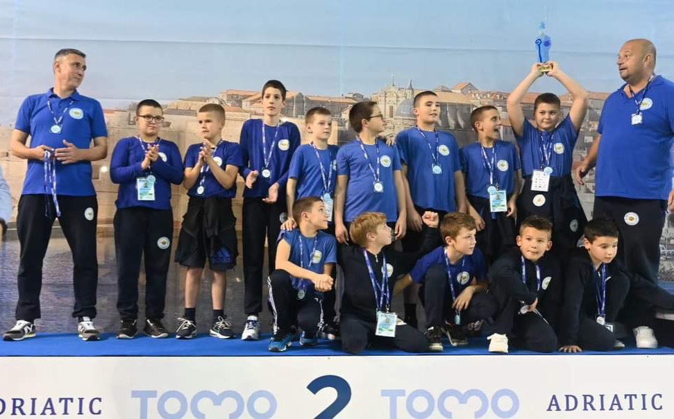 Srebrne medalje za vaterpoliste Mladosti iz Bijele i Jadrana u Dubrovniku