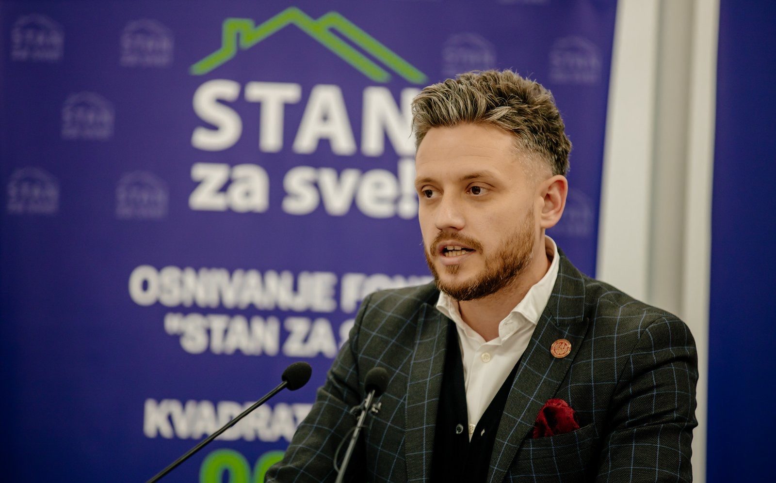 Radovanić za BORBU: „Stan za sve“ bi donio duplo nižu cijenu kvadrata od trenutne tržišne; Očekujem podršku svih poslanika za usvajanje zakona!
