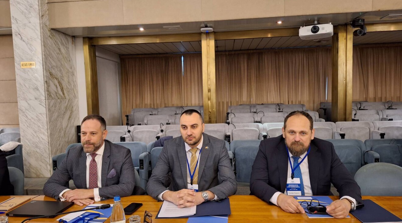 Stojović i Stjepović učestvovali na Drugom sastanku Konvencije za jačanje Centralnoevropske inicijative
