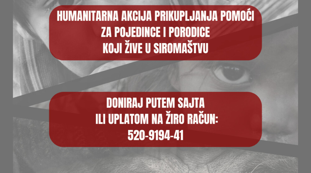 Doniraj i pridruži se humanitarnoj akciji