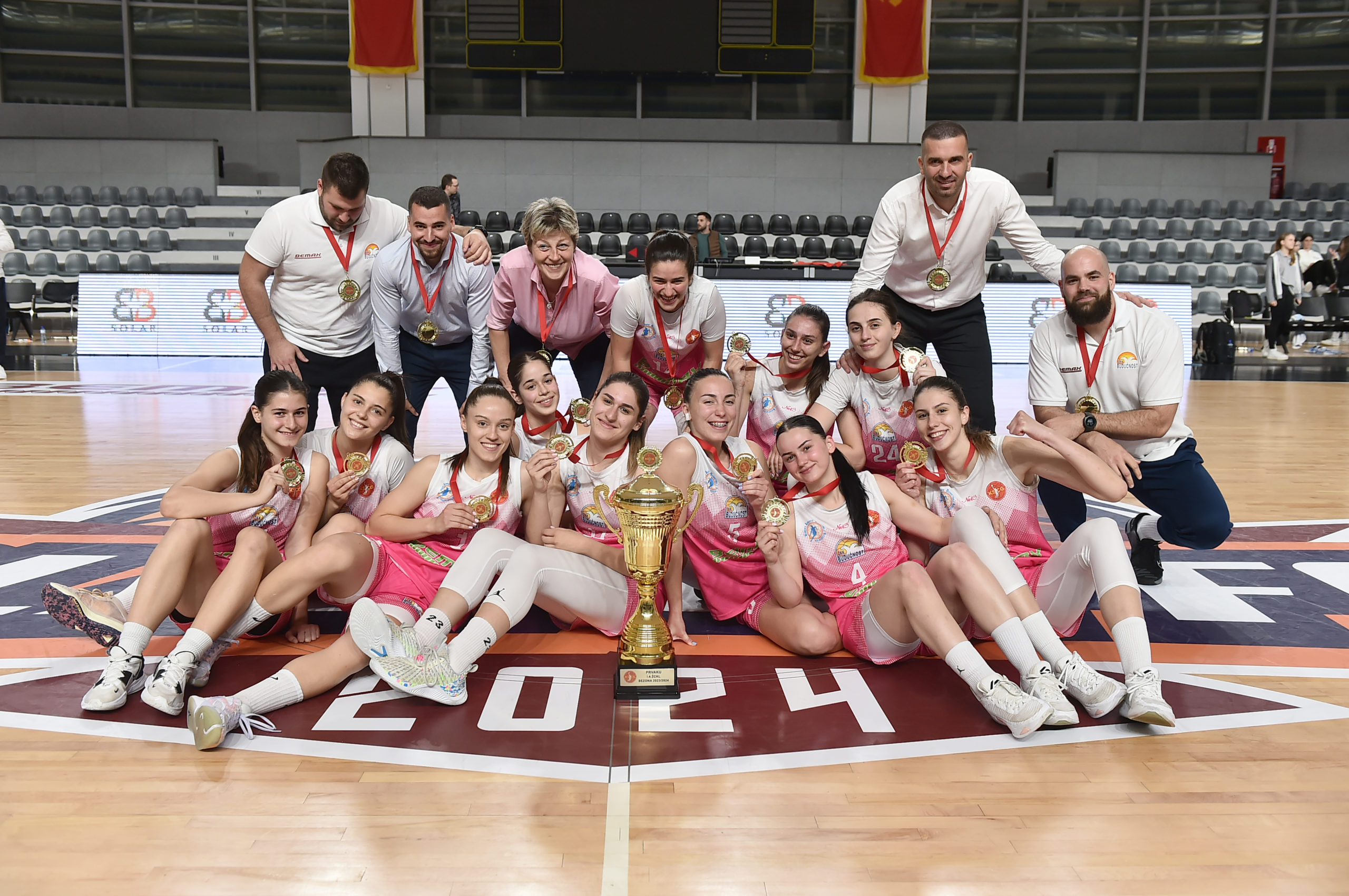 Očekivano: Košarkašice Budućnosti šampionke Crne Gore