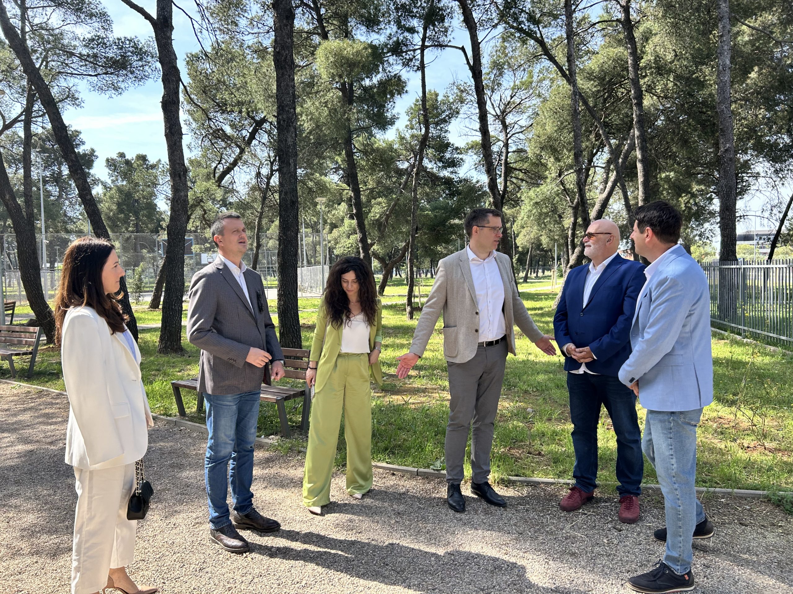 Subvencijom Eko-fonda do zelenih površina: Pušten u rad sistem za navodnjavanje u Podgorici