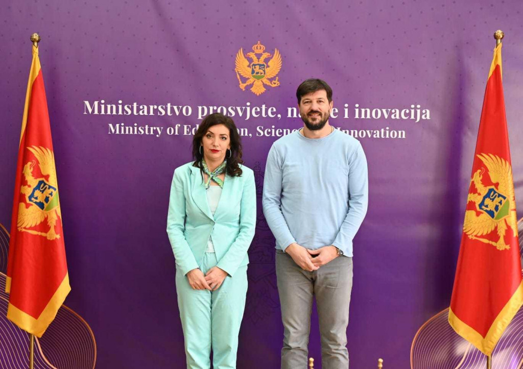 Jakšić-Stojanović sa Šćepanovićem: U planu promocija košarke učenicima osnovnih i srednjih škola