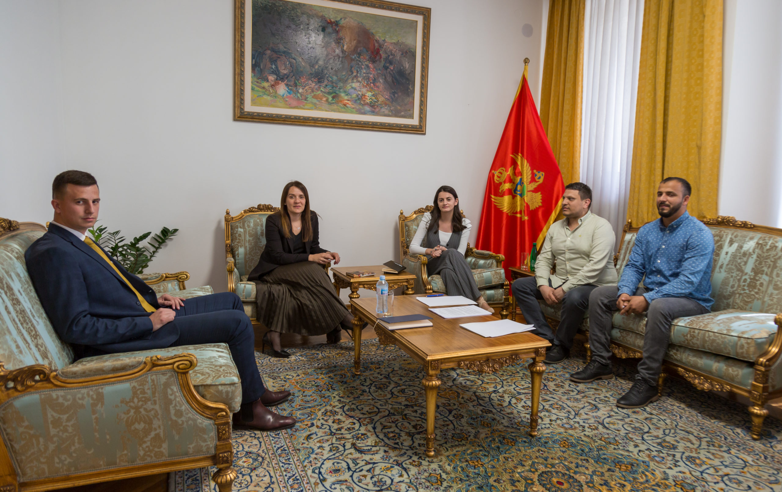 Kabinet predsjednika primio predstavnike Udruženja za podršku Roma i Egipćana iz Berana