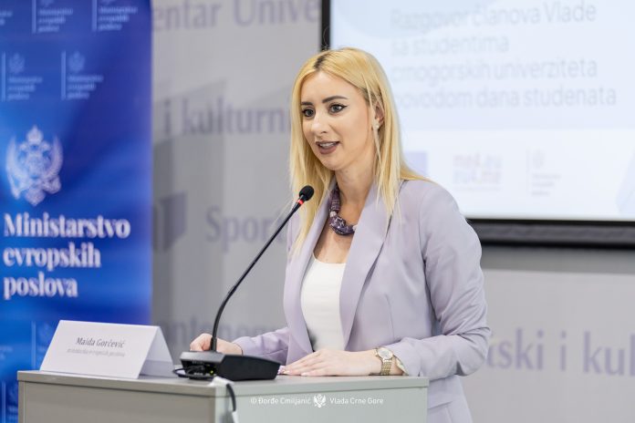 Gorčević će učestvovati na neformalnom sastanku ministara evropskih poslova