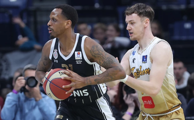 Partizan rutinski: Crno-bijeli poveli u četvrtfinalnoj seriji ABA lige