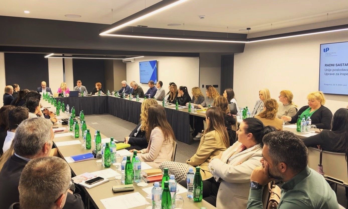 Radni sastanak privrednika i Uprave za inspekcijske poslove: Inspektori primat treba da daju preventivnom djelovanju, a ne kažnjavanju