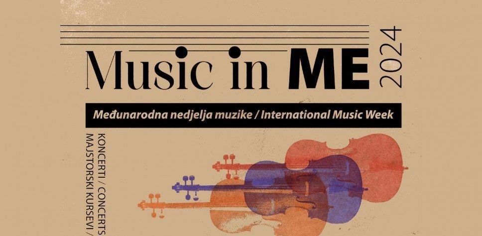 Danas počinje druga međunarodna nedjelja muzike Music in ME 2024