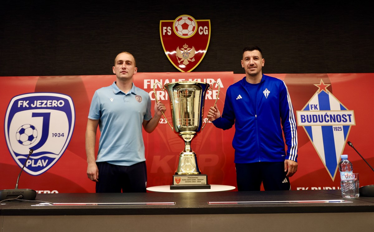 Grbić: Finale Kupa spas sezone; Radenović: Jezero i Plav zaslužuju trofej