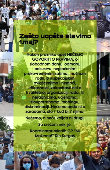 GP “Mi Možemo!”: Zašto uopšte slavimo 1.maj?