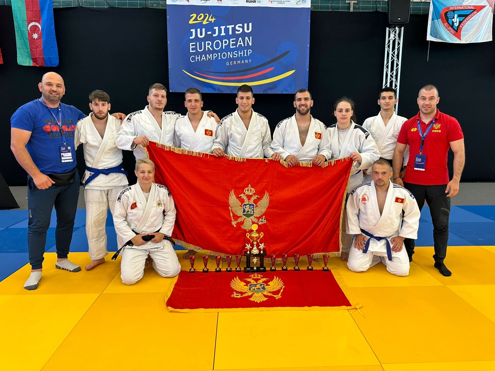 Džiu džicu reprezentacija imala zapažen učinak na seniorskom prvenstvu Evrope