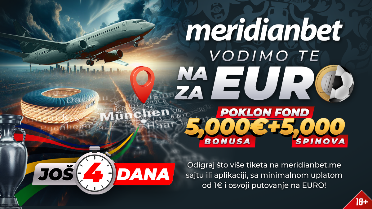 Odbrojavanje počinje! Još 4 Dana do proglašenja dobitnika za EURO 2024!