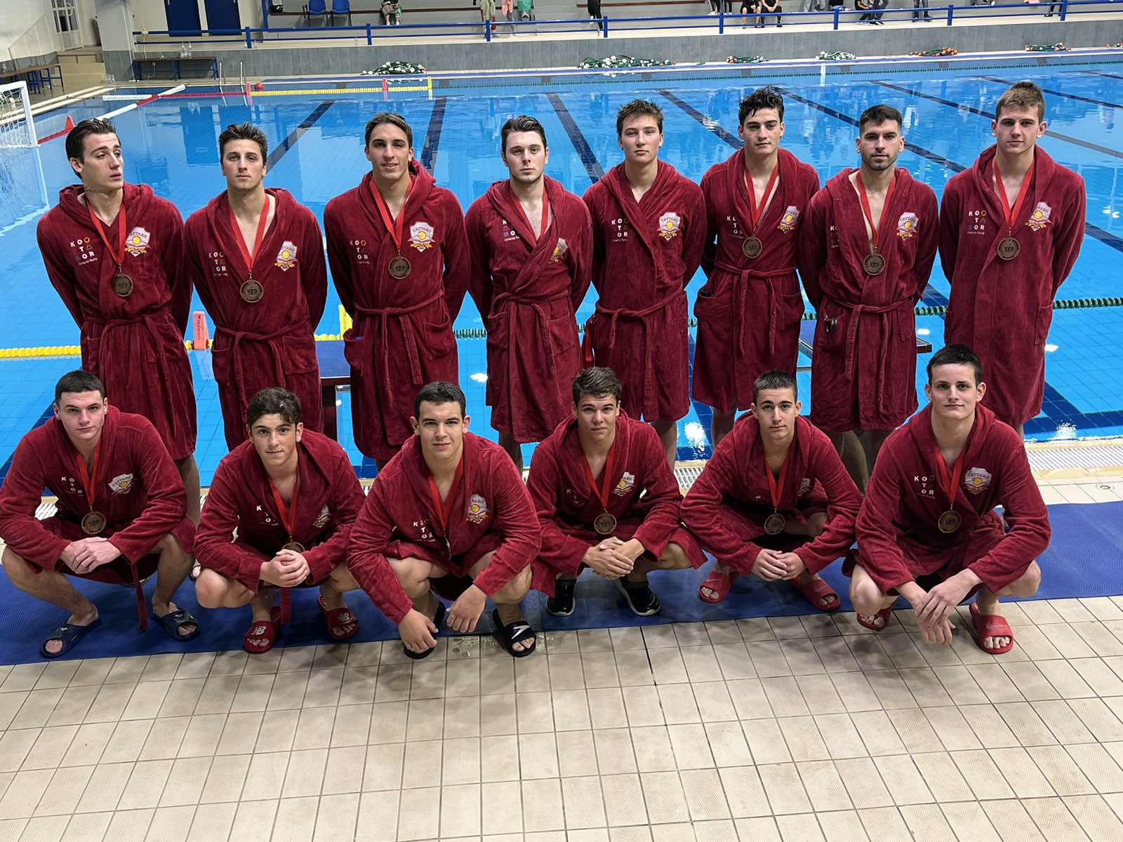 Vaterpolisti Katara treći u prvenstvu Crne Gore