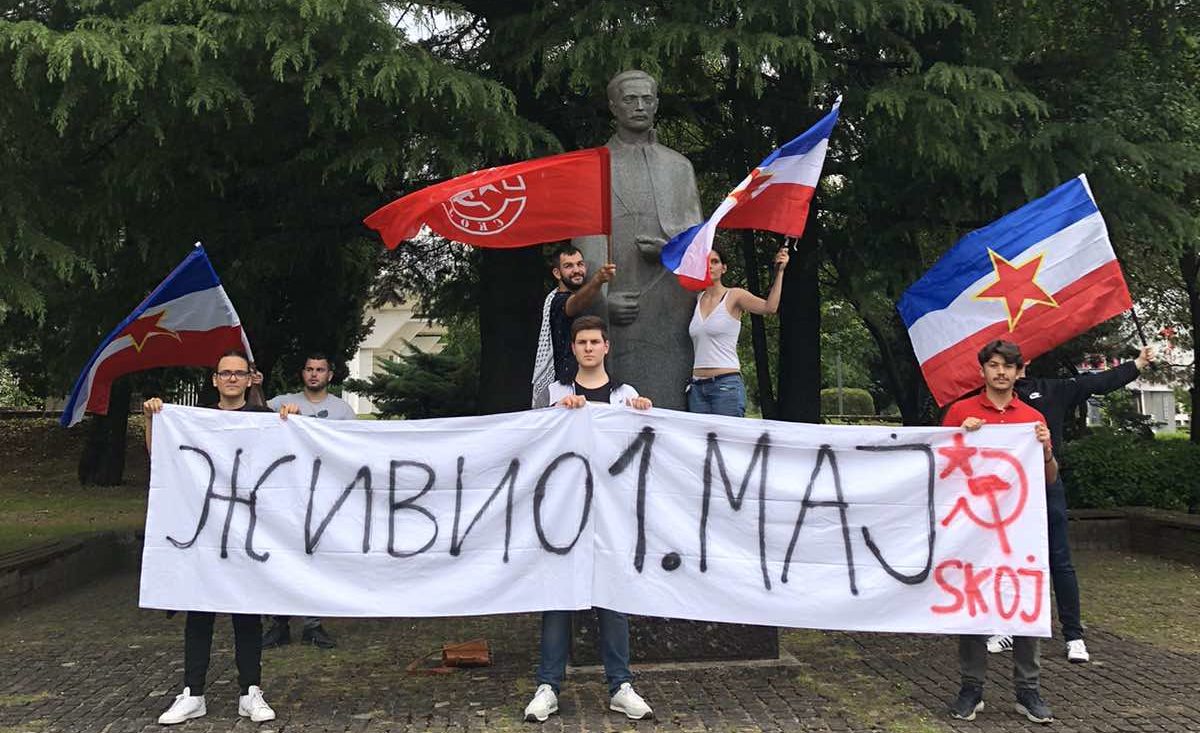 SKOJ u Podgorici obilježio Prvi Maj – praznik rada