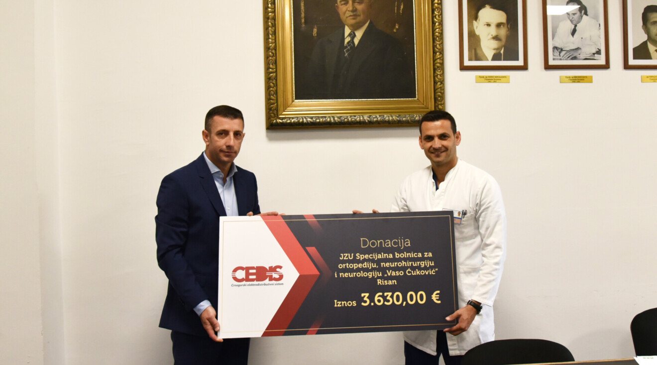 CEDIS donirao 3.630 evra risanskoj bolnici za nabaku sterilizatora