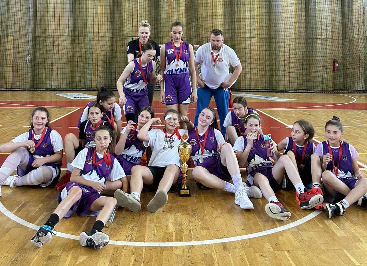 Košarkašice Olimpa šampionke Crne Gore